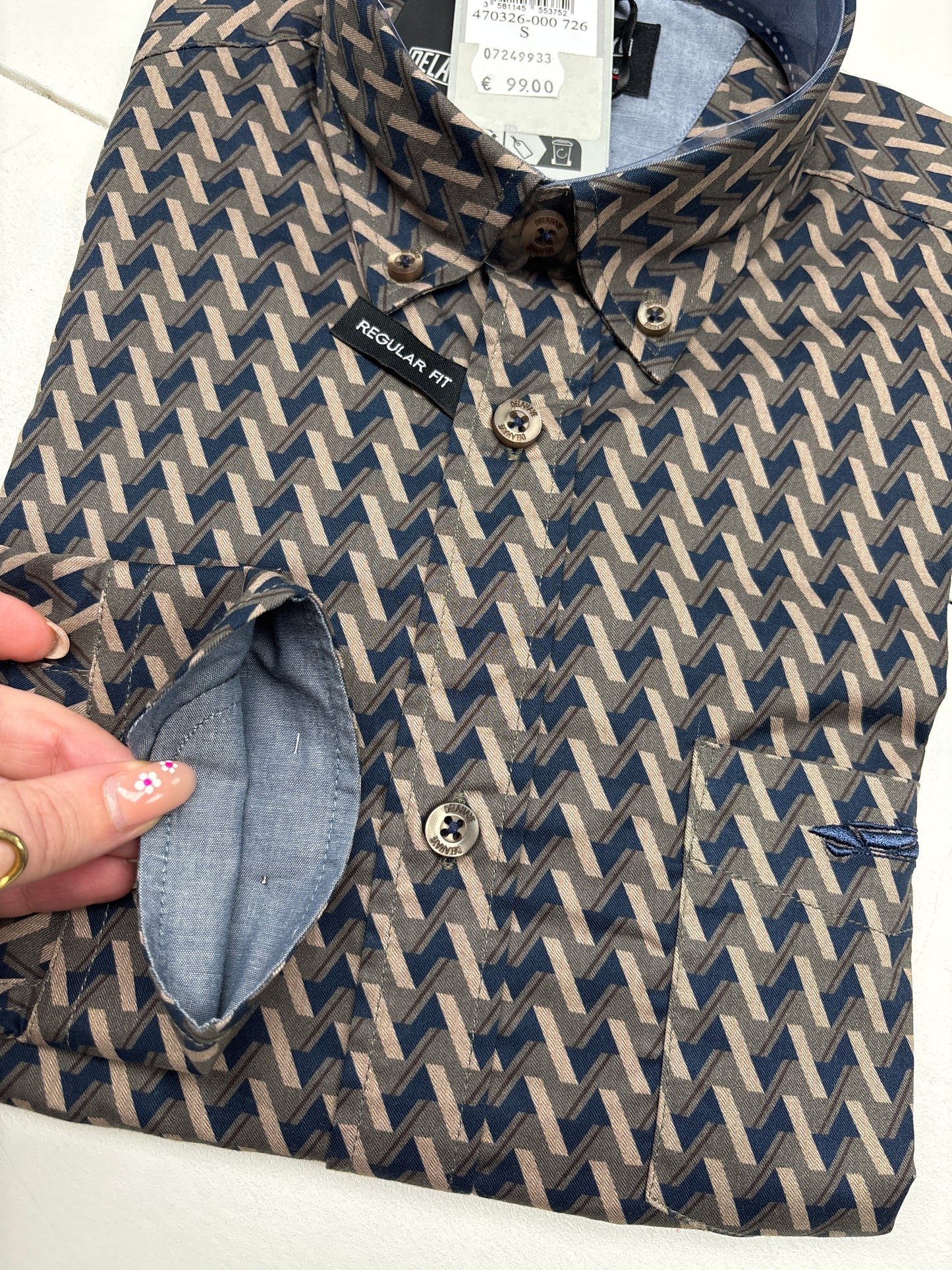 Chemise manches longues