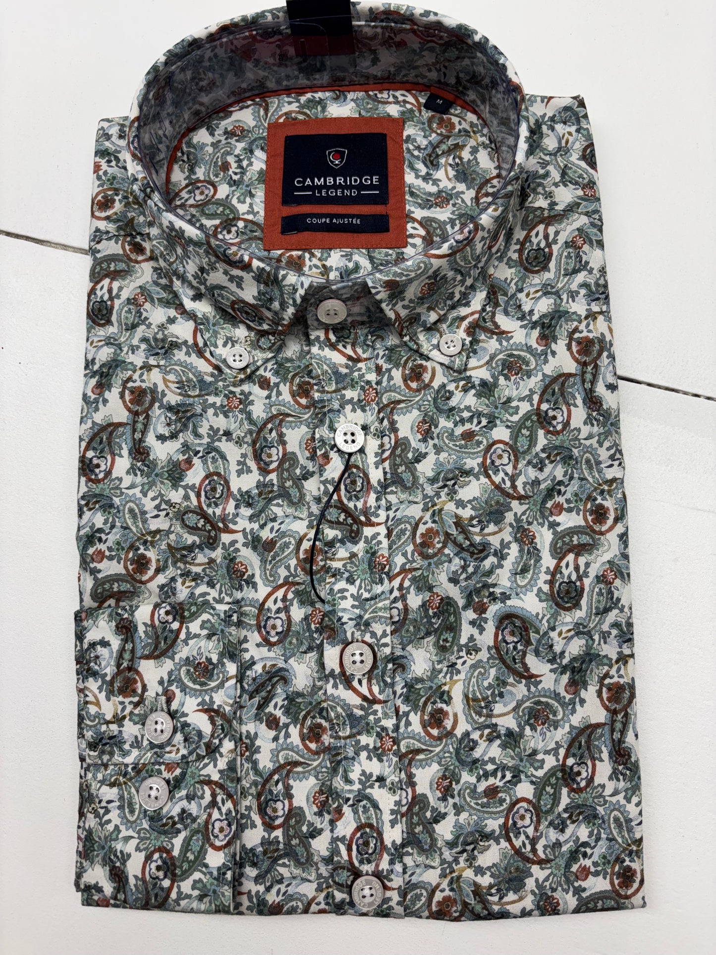 Chemise manches longues